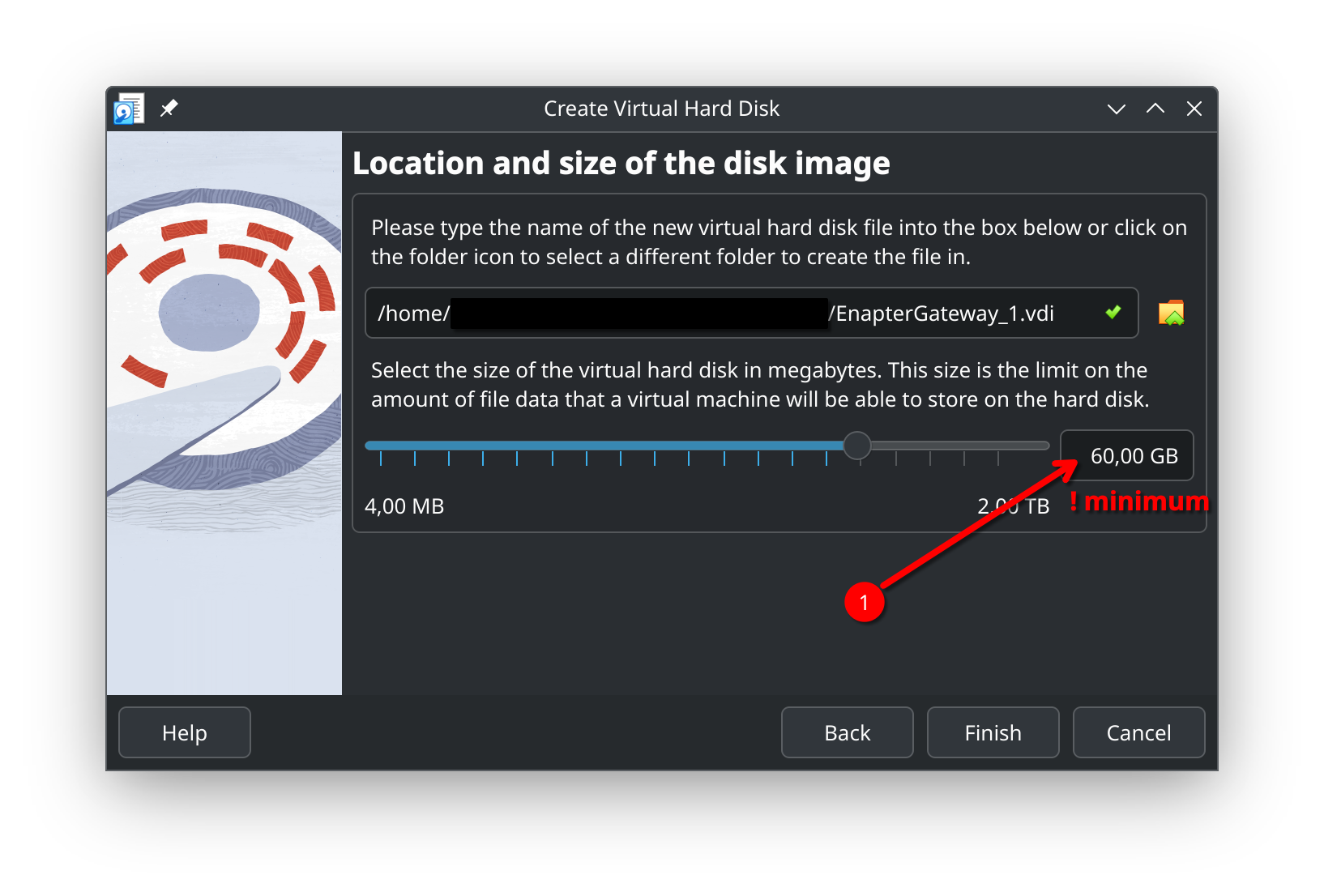 Disk Size Configuration
