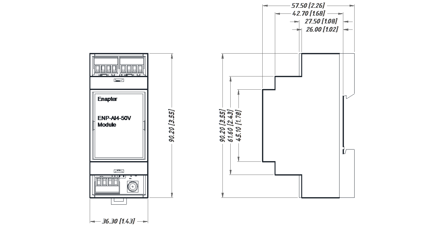ENP-AI4-50V_Dimensions